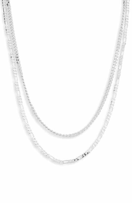 NORDSTROM RACK Demi Fine 2-Pack Chain Necklaces