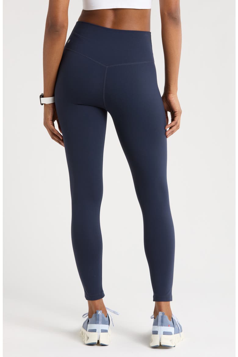 Studio Luxe High Waist 7/8 Leggings, Alternate, color, NAVY SAPPHIRE