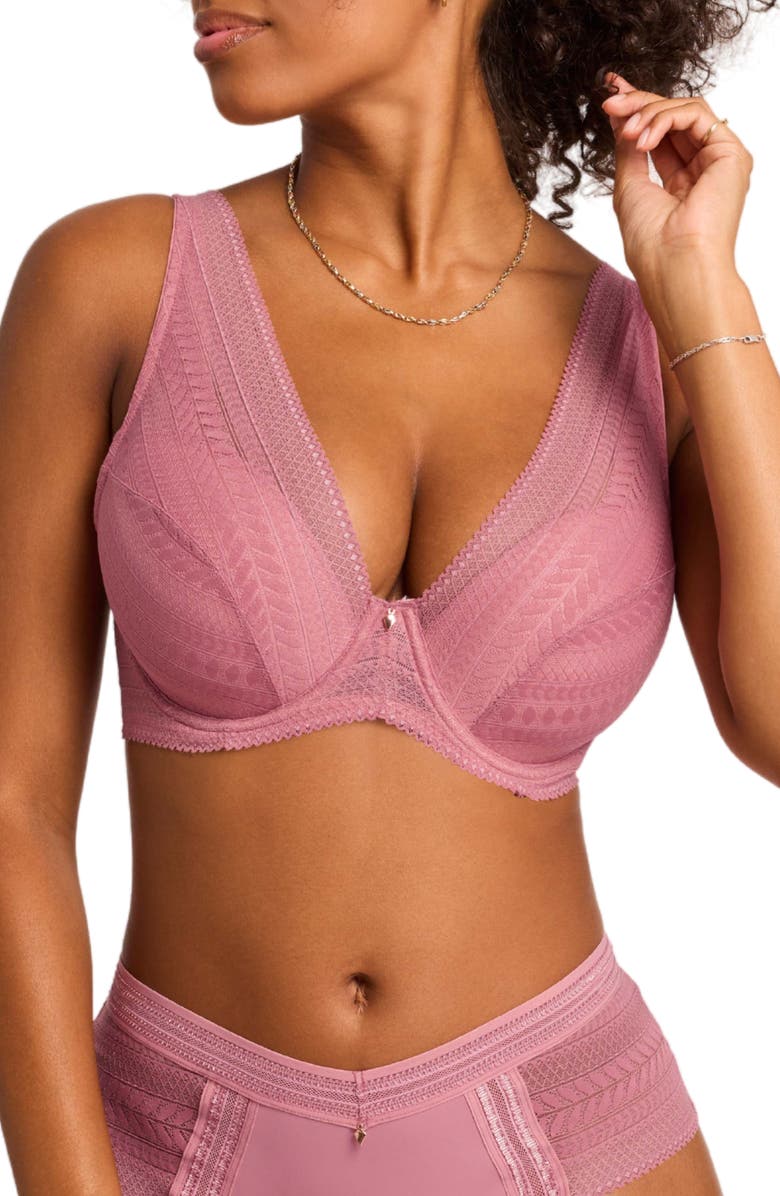 Montelle Intimates Rosaline Mystique Full Coverage Underwire Bra, Main, color, 