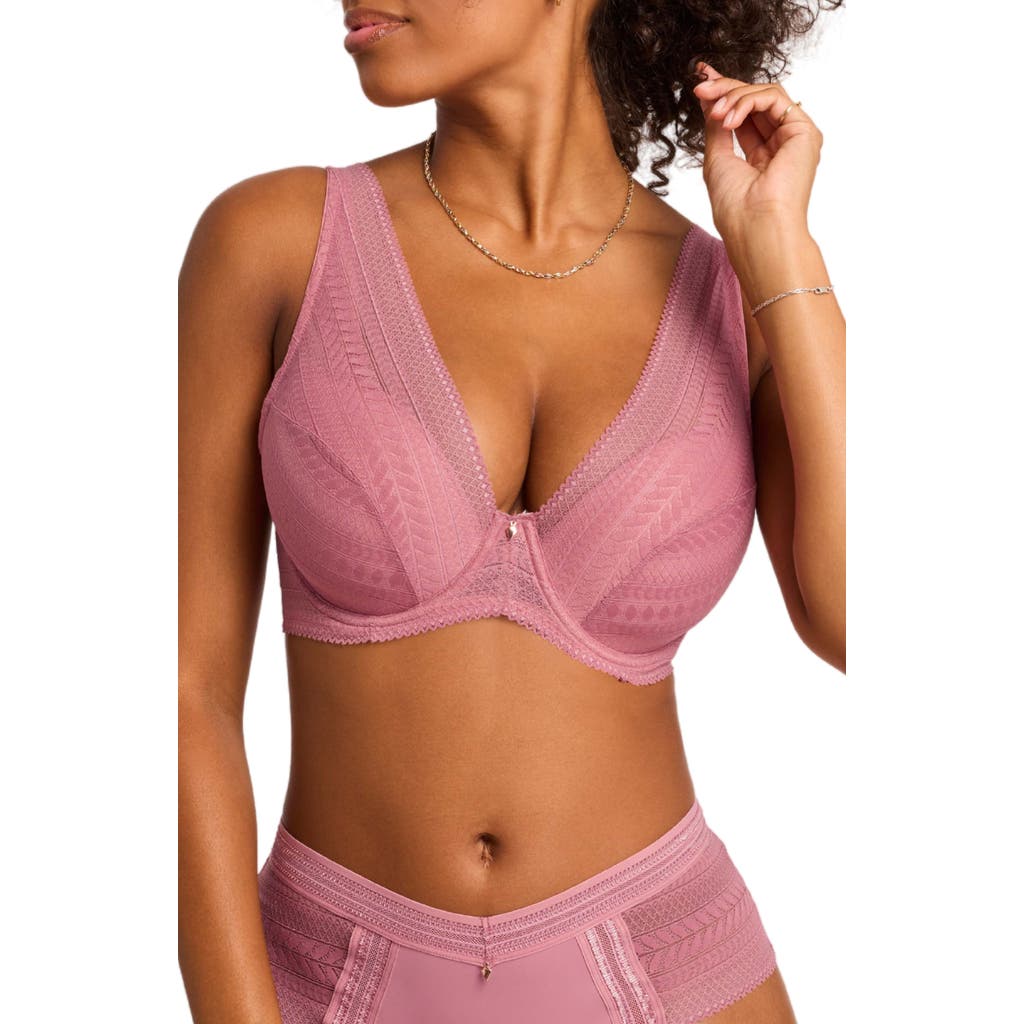 Montelle Intimates Rosaline Mystique Full Coverage Underwire Bra In Rose