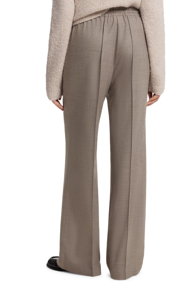 Tavati Wide Leg Wool Blend Pants, Alternate, color, BISQUE MELANGE