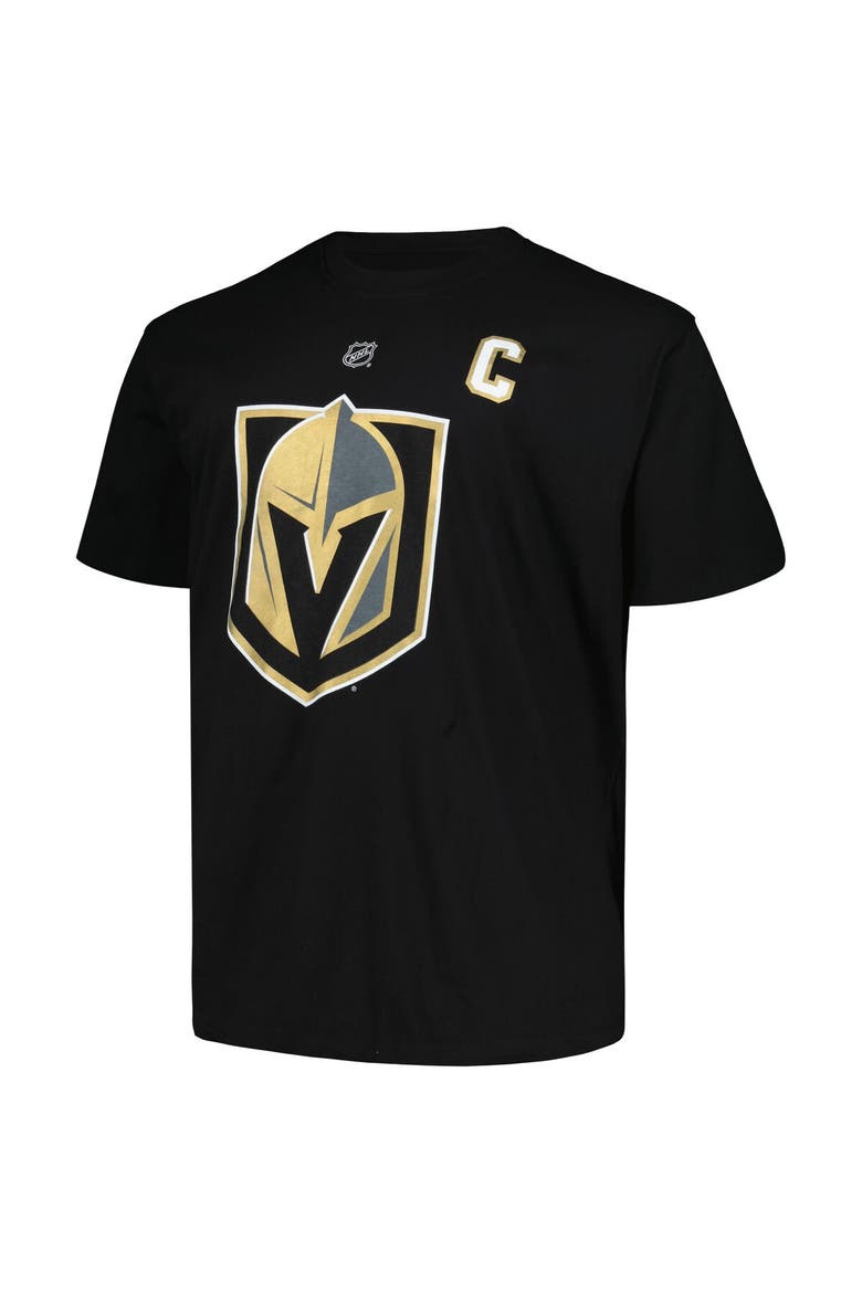 Men's Profile Mark Stone Black Vegas Golden Knights Big & Tall Name & Number T-Shirt, Alternate, color, Black