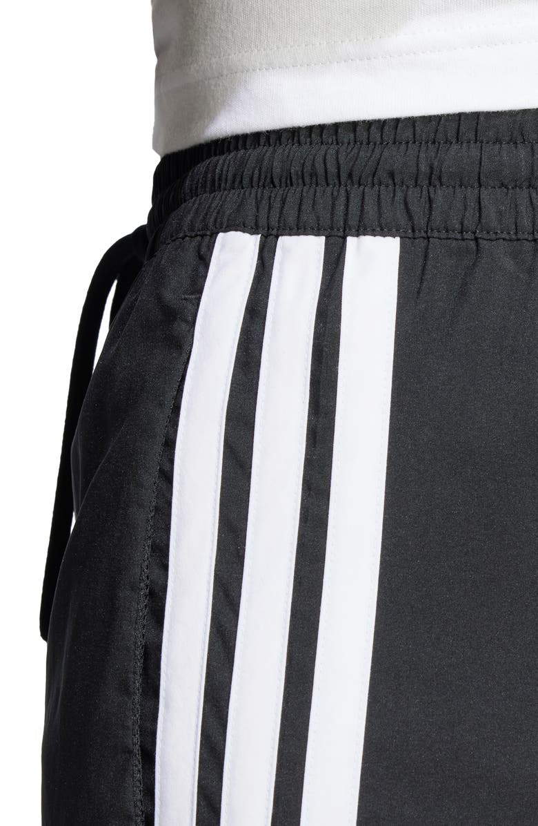 adidas Chelsea 3-Stripes 7-Inch Shorts, Alternate, color, Black/ White