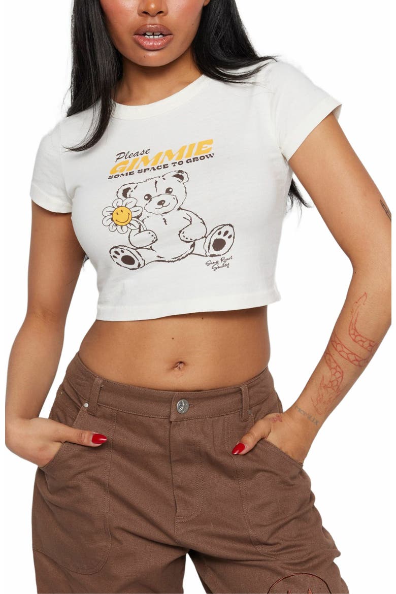 GIMMIE SPACE BABY TEE, Main, color, WHITE