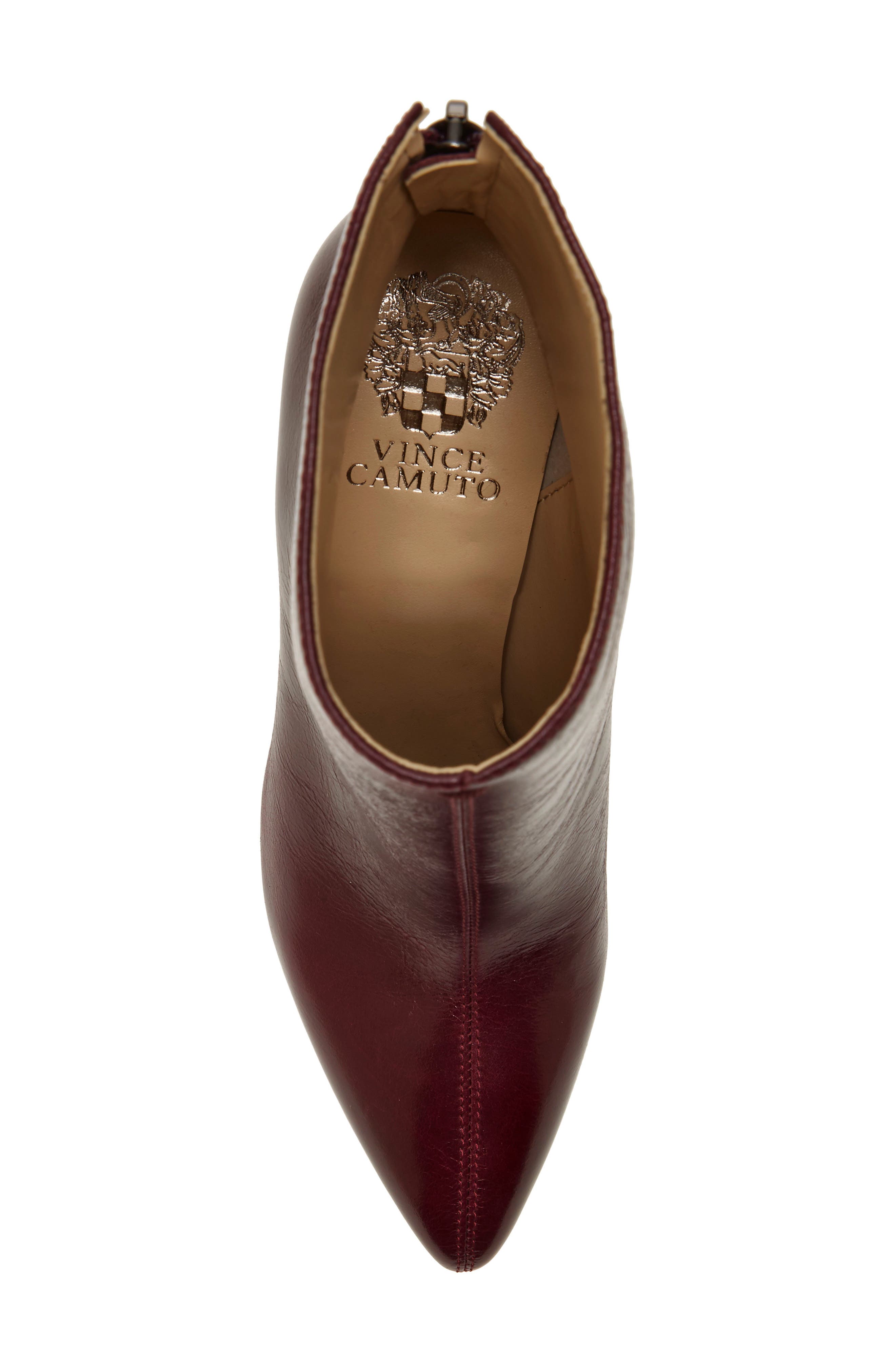 Saavie Bootie, Alternate, color, CABERNET LEATHER