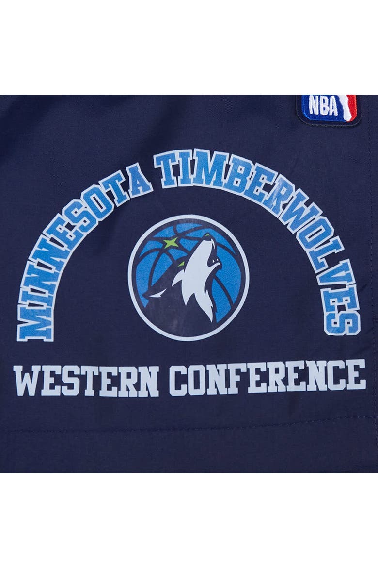Men's Pro Standard Navy Minnesota Timberwolves Area Code Shorts, Alternate, color, Navy