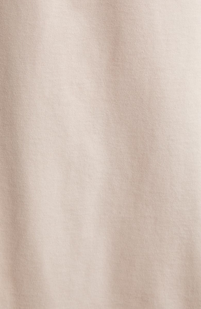 Maison Margiela Number Logo Embroidered Cotton T-Shirt, Alternate, color, Buff