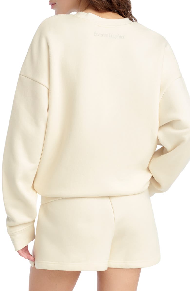 Favorite Daughter The Mom of the Year Sweatshirt, Alternate, color, Gardenia/ Light Sage