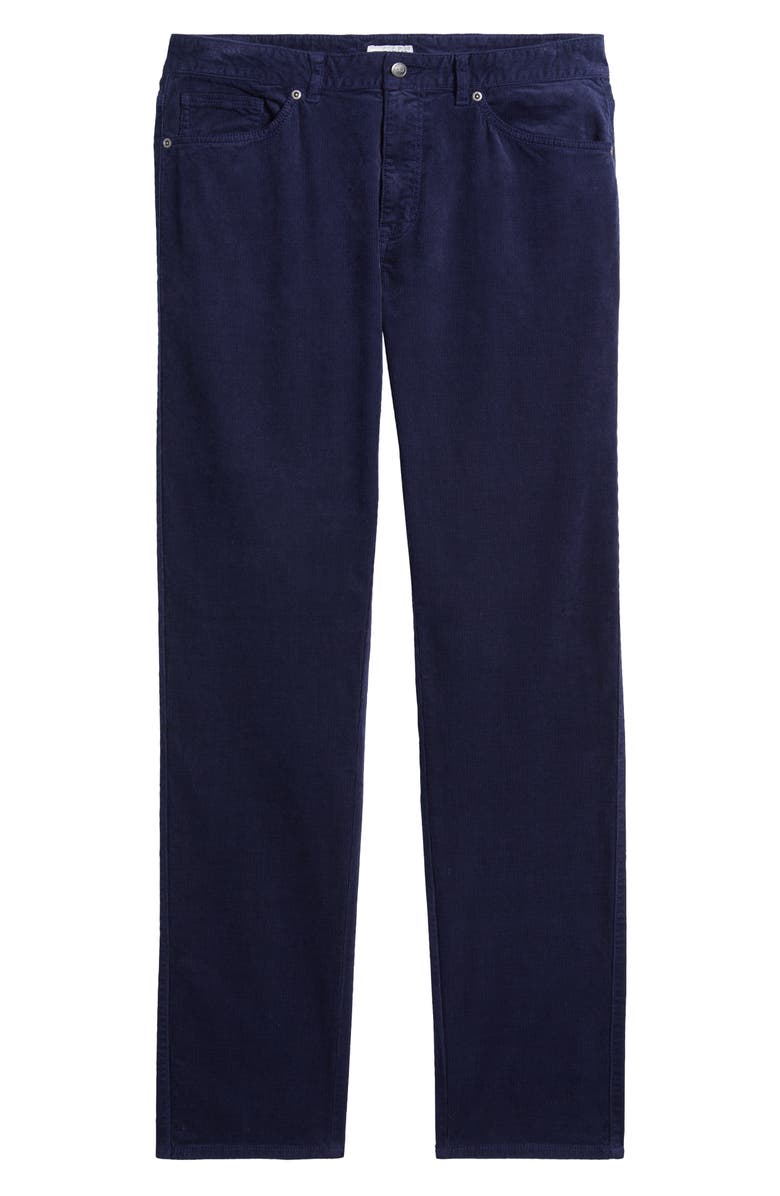 Peter Millar Superior Soft Stretch Corduroy Pants, Alternate, color, Navy