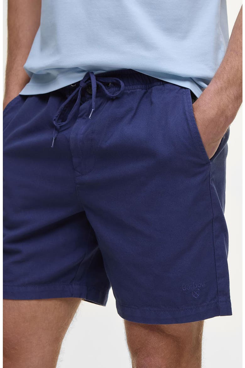 Relaxed Fit Cotton Oxford Cloth Drawstring Chino Shorts, Alternate, color, OCEANA