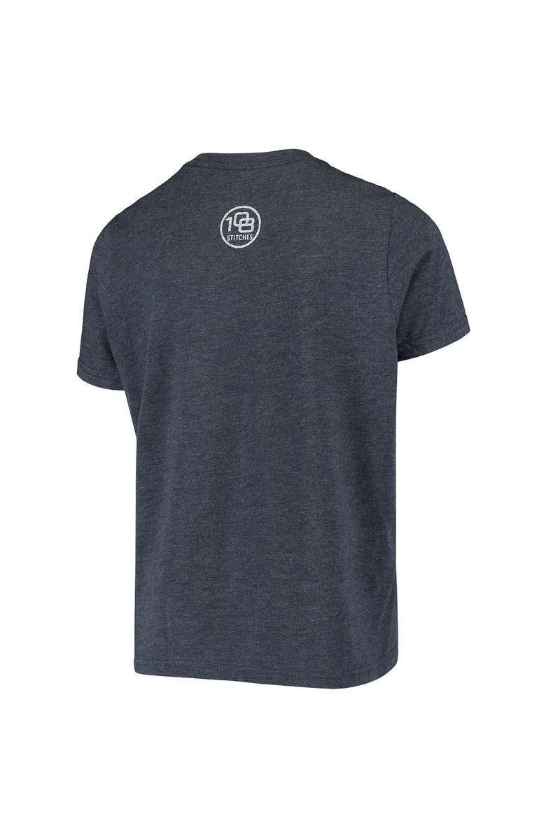 108 STITCHES Youth Navy Flying Chanclas de San Antonio Copa de la Diversion Vintage T-Shirt, Alternate, color,