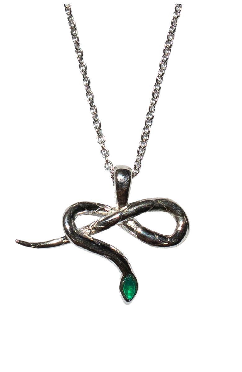 seree Year of the Snake II Limited edition pendant necklace, Main, color, Silver