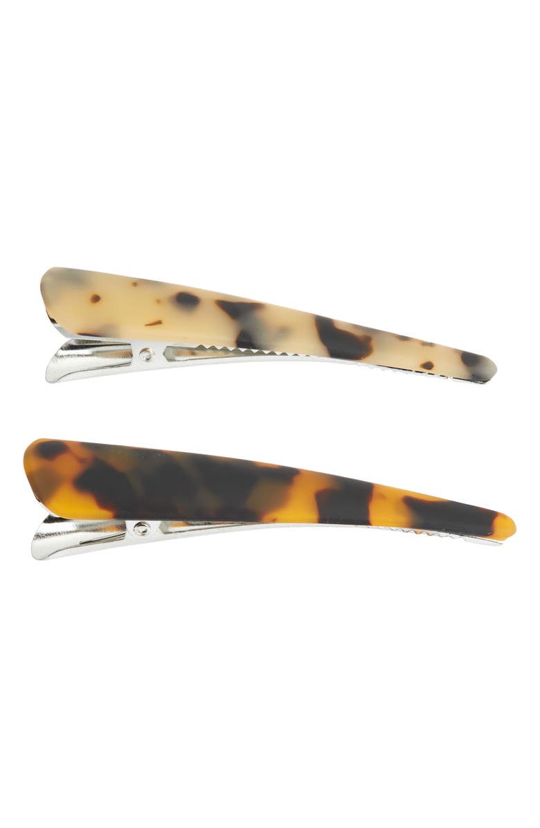 Tasha Assorted 2-Pack Resin Hair Clips, Main, color,