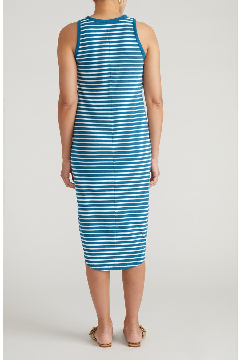 Cal Tank Midi Dress, Alternate, color, INK BLUE