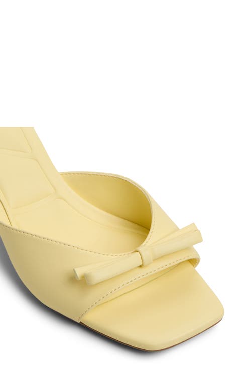 Shop Aldo Belerose Slide Sandal In Light Yellow