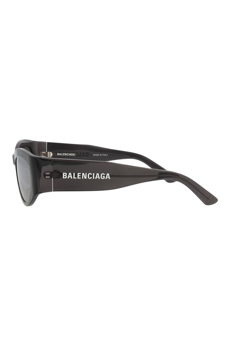 54mm Cat Eye Sunglasses, Alternate, color, GREY GREY SILVER