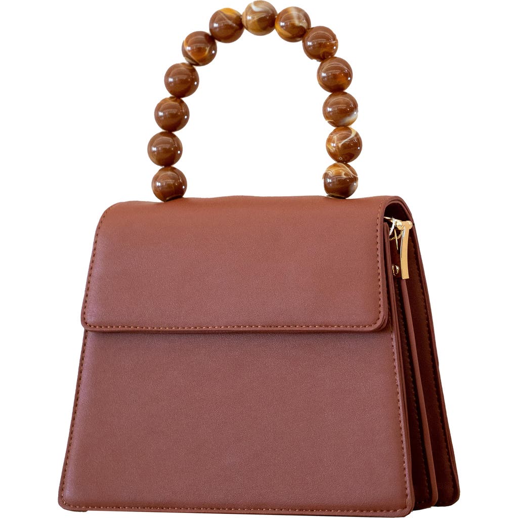 Aota Tara Beaded Top Handle Crossbody Bag