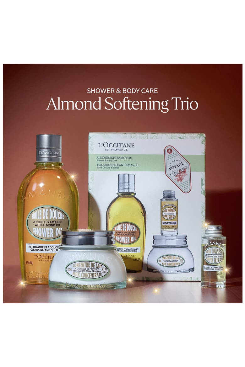 Almond Softening & Moisturizing Holiday Trio (Limited Edition) $74 Value, Alternate, color, NO COLOR