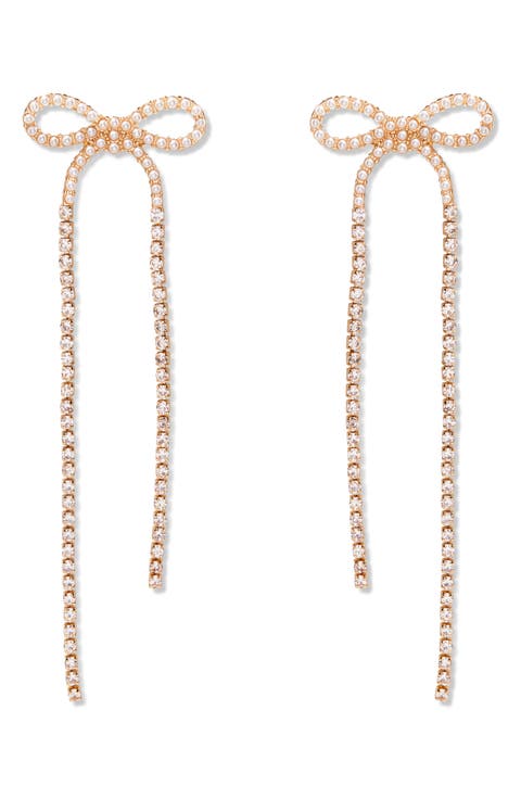 Adeline Bow Statement Earrings