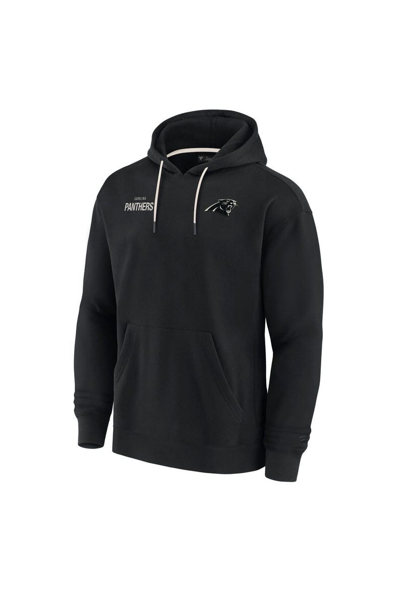 Unisex Fanatics Signature Black Carolina Panthers Elements Super Soft Fleece Pullover Hoodie, Alternate, color, Black