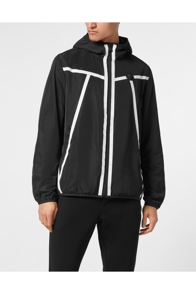 Windbreaker Men, Main, color, black