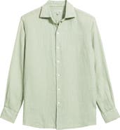 Peter Millar Shoreside Linen Button-Up Shirt