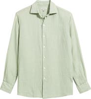 Peter Millar Shoreside Linen Button-Up Shirt