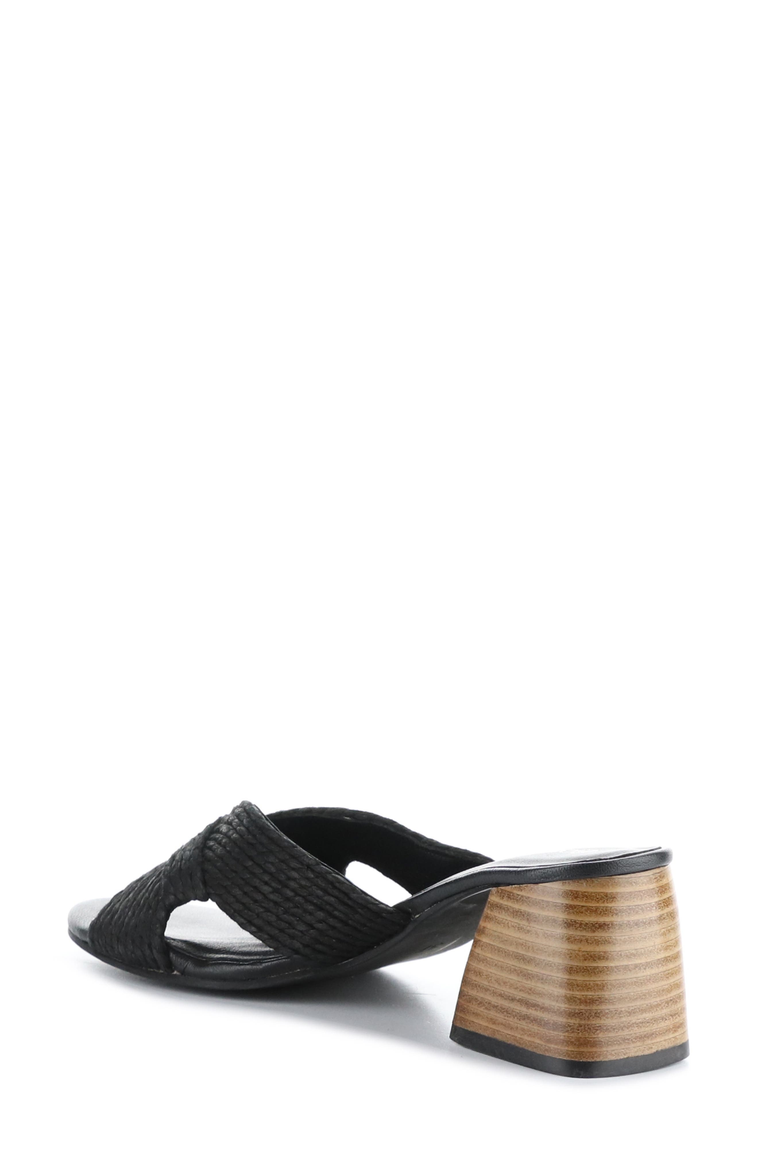 Bos. & Co. Gessa Block Heel Slide Sandal, Alternate, color, 