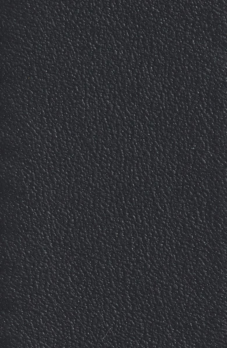 Loewe Anagram Buckle Leather Belt, Alternate, color,