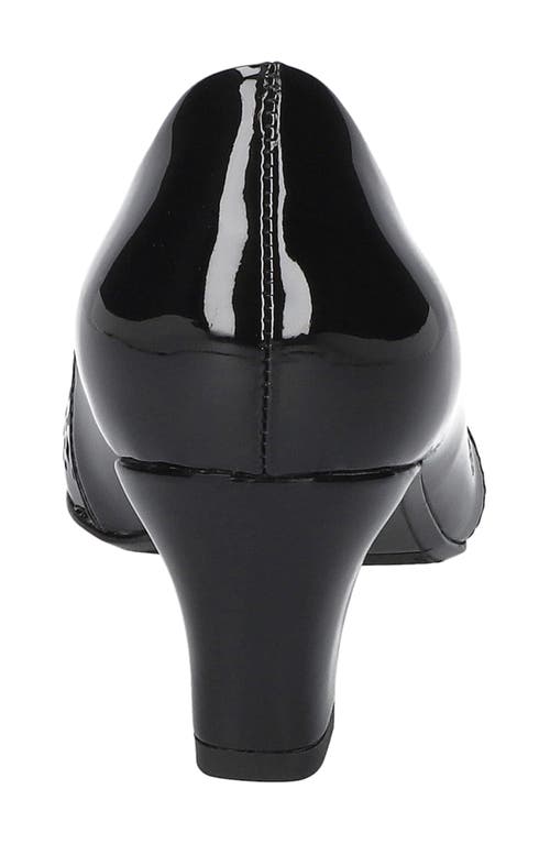 EASY STREET EASY STREET NEVA CAP TOE PUMP