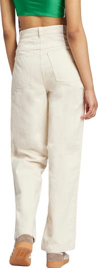 24AW人気新作【Adidas】Premium Essential Denim Pantsベージュ adidas Premium Essentials Straight Leg Jeans | Nordstrom