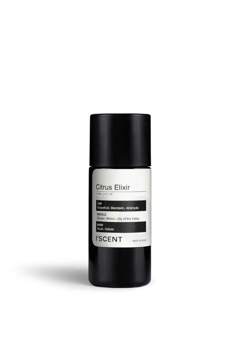 Citrus Elixir Home Fragrance Diffuser Oil Refill, Main, color, Black Bottle