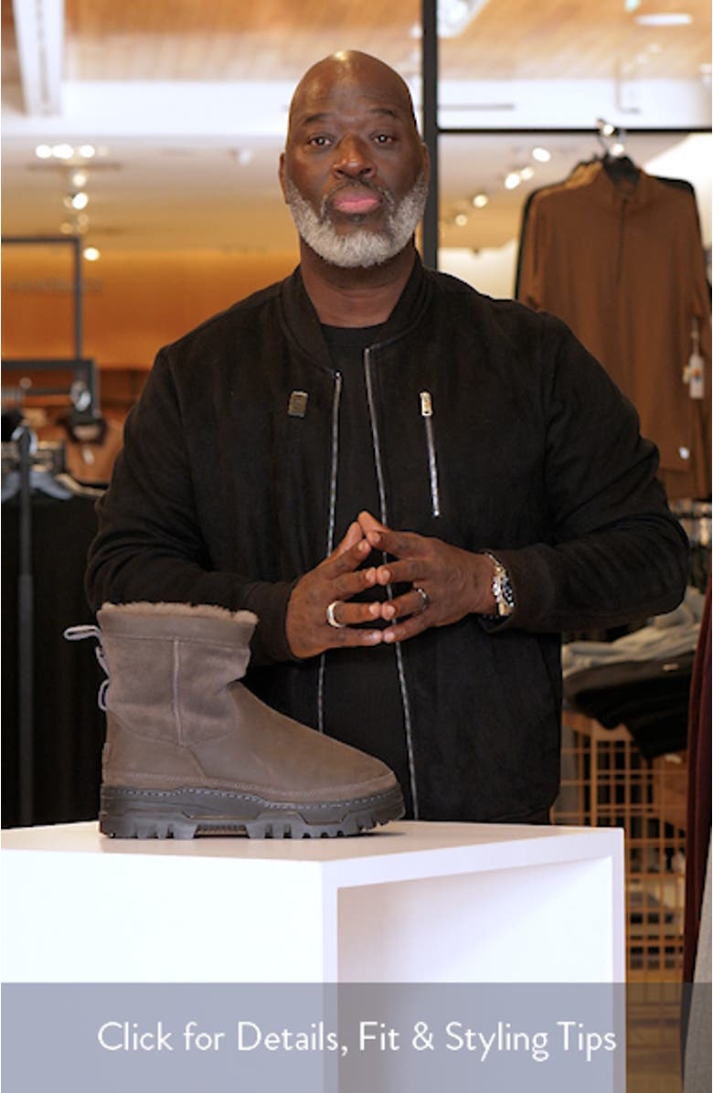 Heritage Trailgazer Waterproof Genuine Shearling & Wool Boot, sales video thumbnail