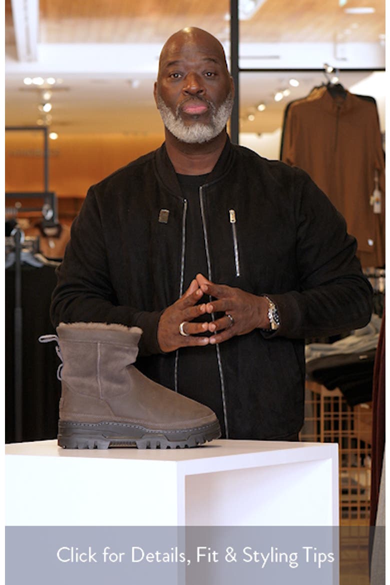 Heritage Trailgazer Waterproof Genuine Shearling & Wool Boot video