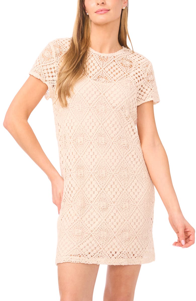 Ted Baker Wren Open Stitch Shift Dress, Alternate, color,