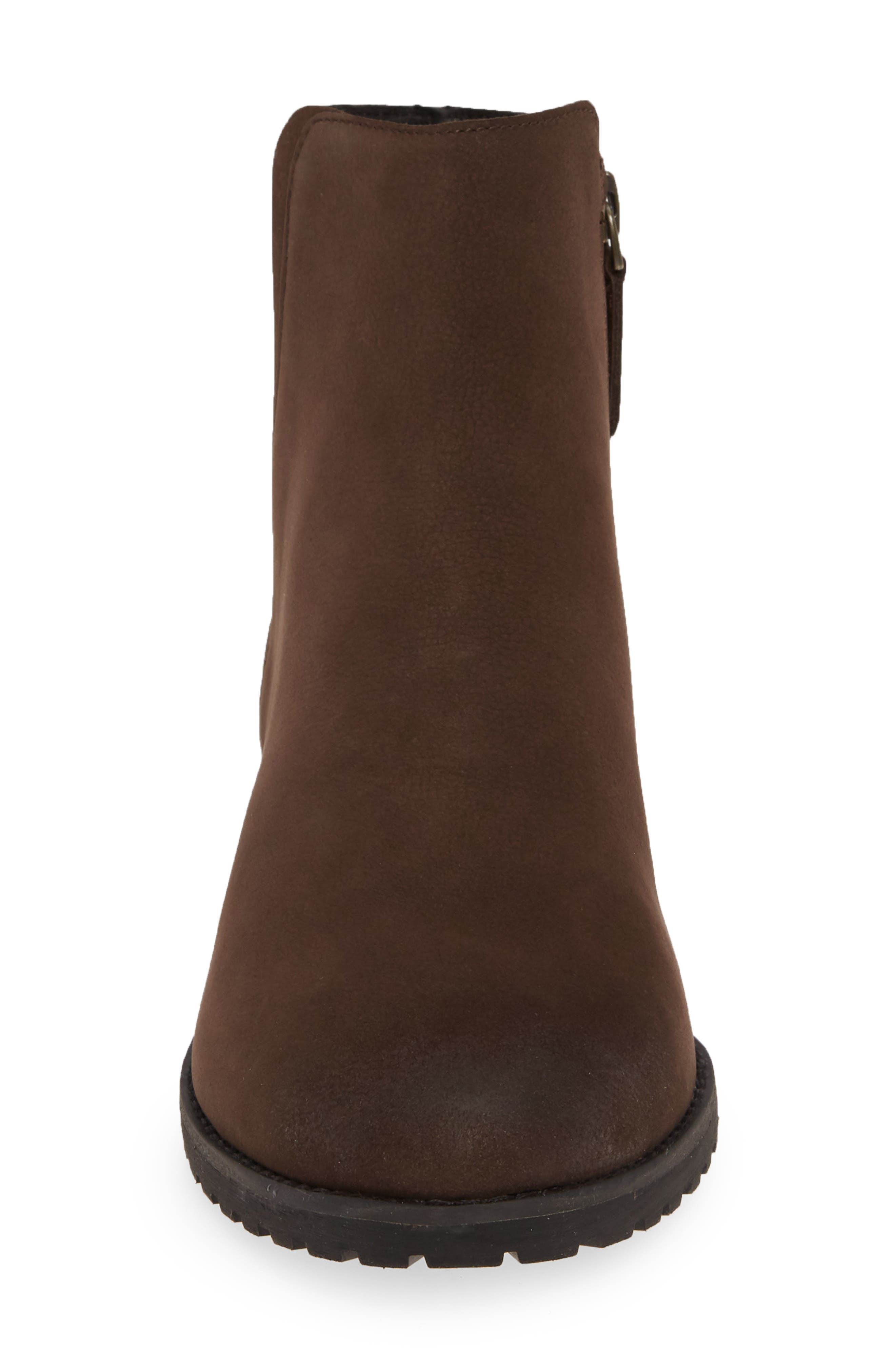 Ollie Water Resistant Bootie, Alternate, color, CHOCOLATE OILED NUBUCK