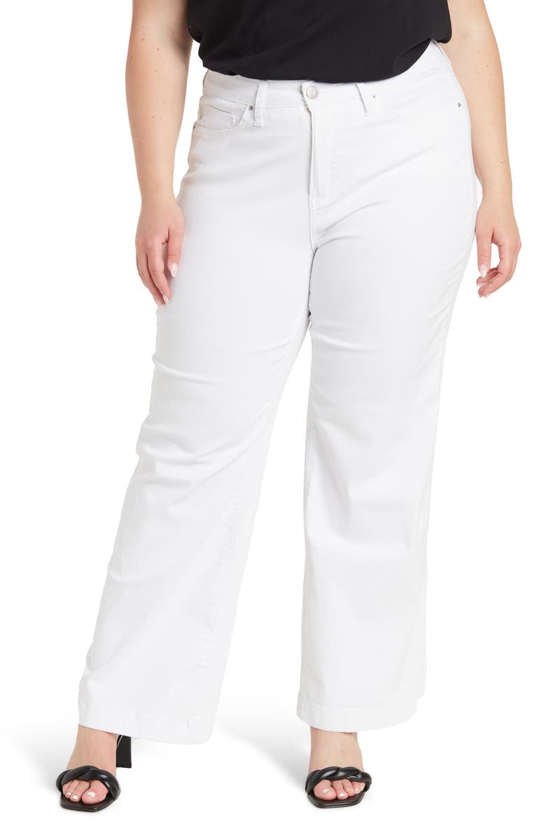 ROYALTY FOR ME Repreve Wide Leg Jeans, Main, color, 