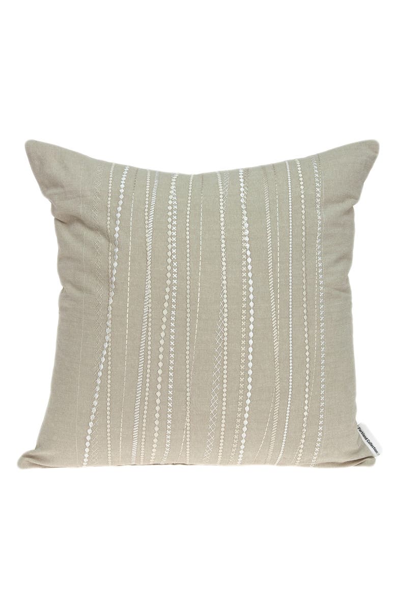 PARKLAND COLLECTION Embroidered Throw Pillow, Main, color,
