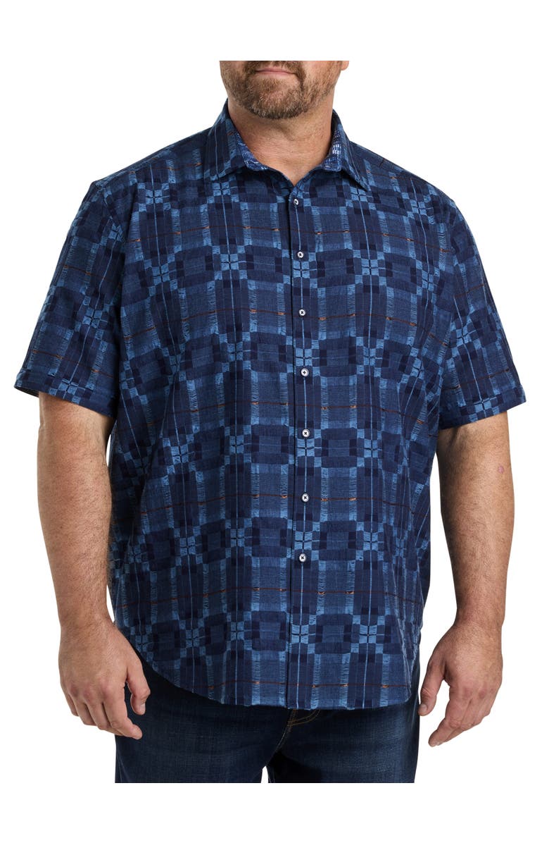 Robert Graham Aizome Sport Short, Main, color, Navy