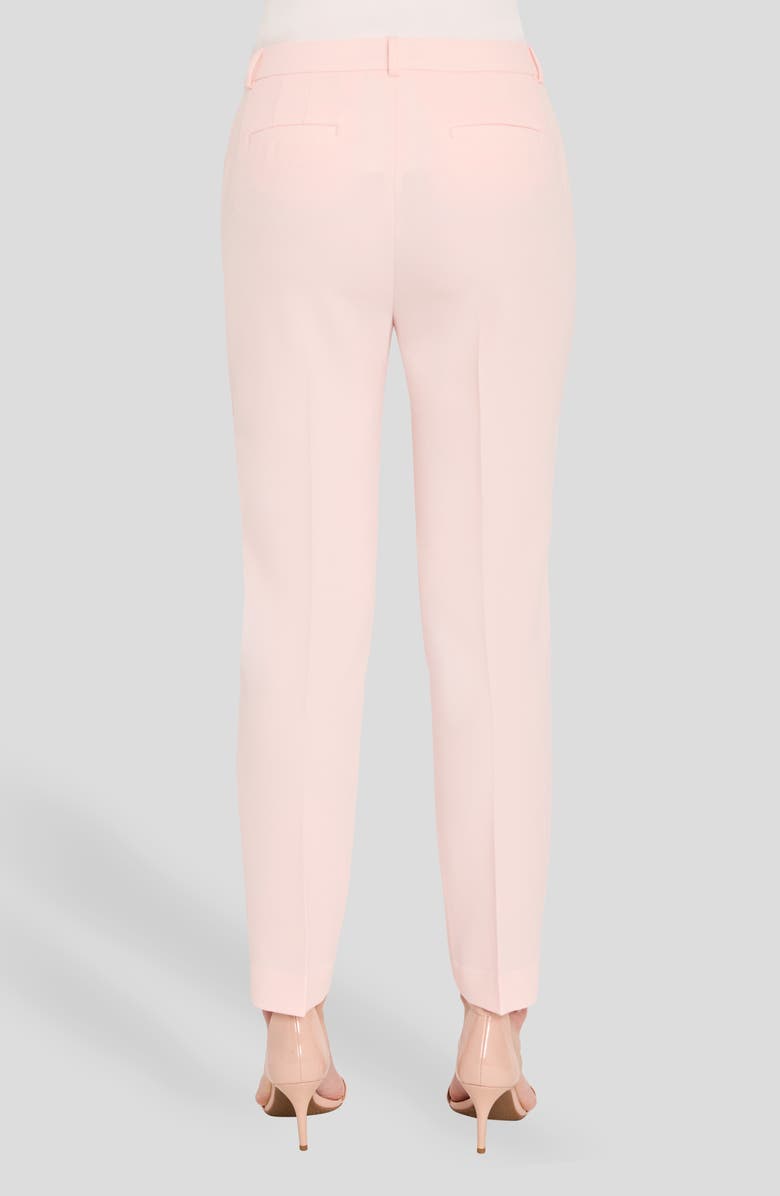 Tahari ASL Classic Tapered Pants, Alternate, color, Tea Rose