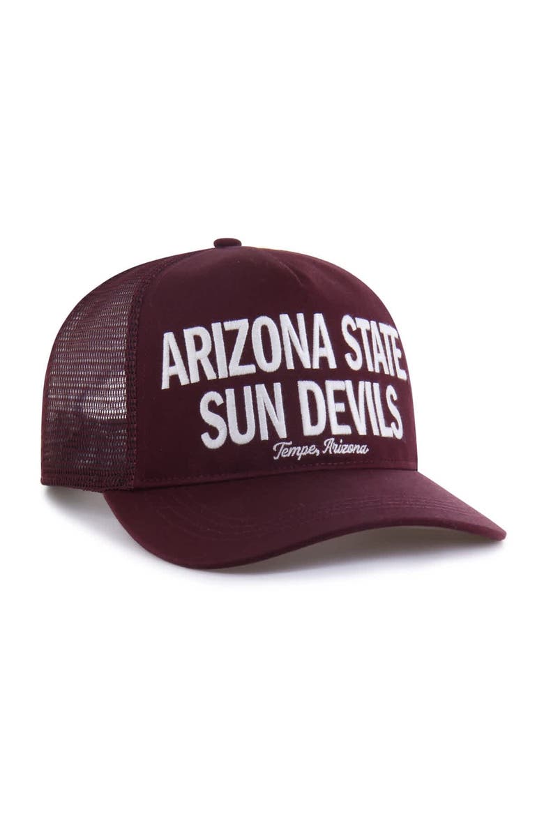Men's '47 Maroon Arizona State Sun Devils Contemporary Hitch Trucker Adjustable Hat, Alternate, color, Maroon