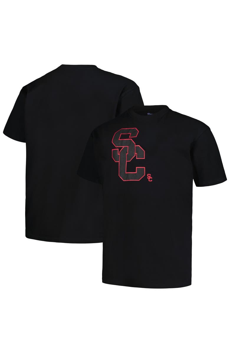 PROFILE Men's Profile Black USC Trojans Big & Tall Pop T-Shirt, Alternate, color,