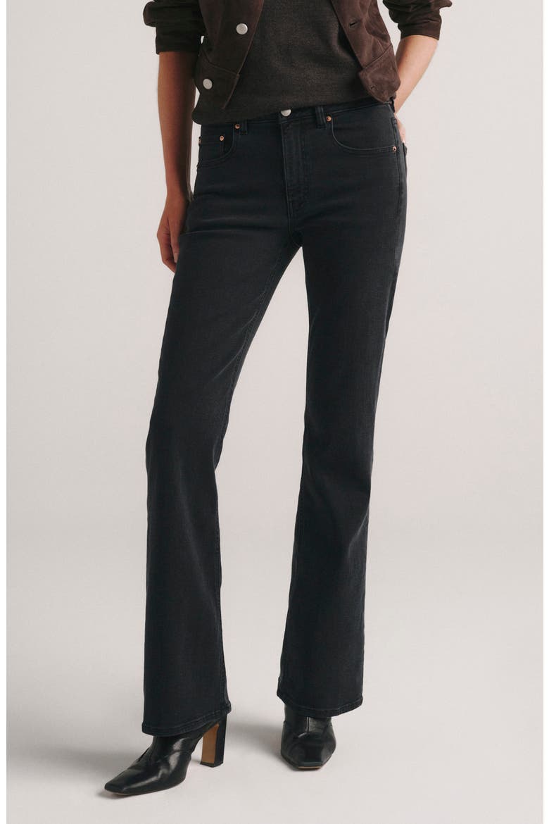 Bella Mid Rise Slim Bootcut Jeans, Main, color, 2AM