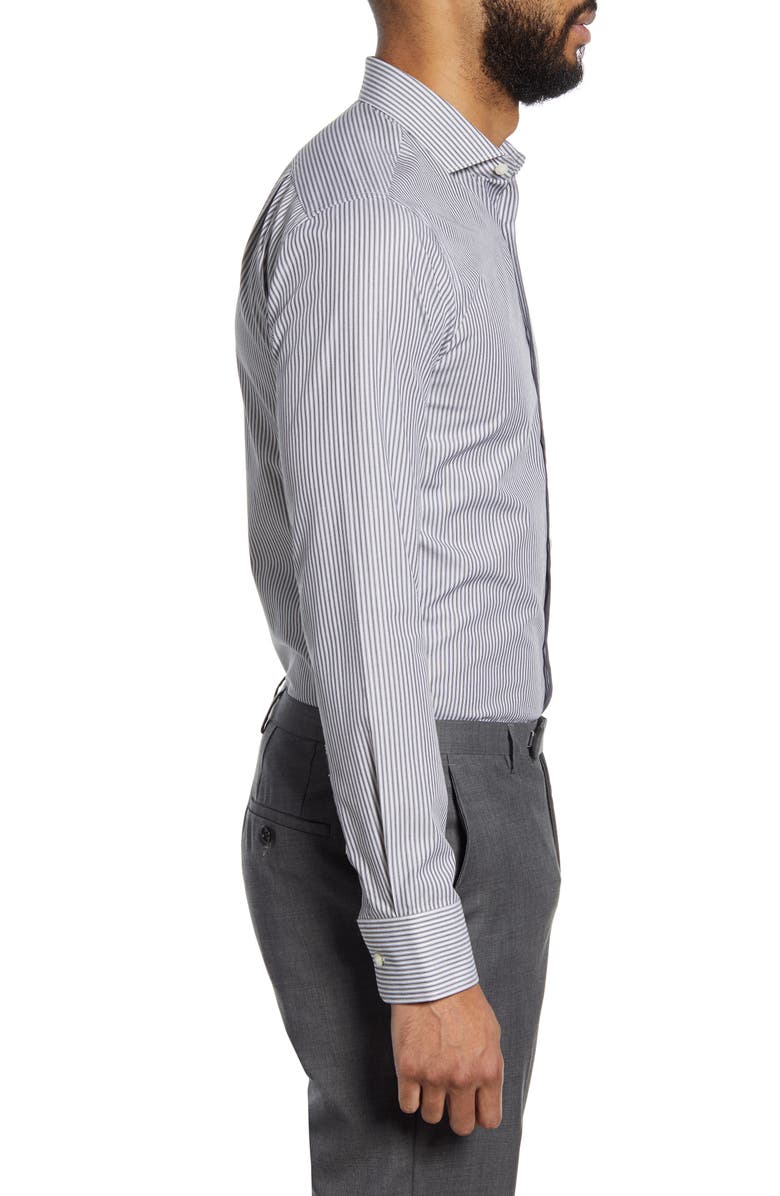 Tiger of Sweden Slim Fit Stripe Dress Shirt, Alternate, color,