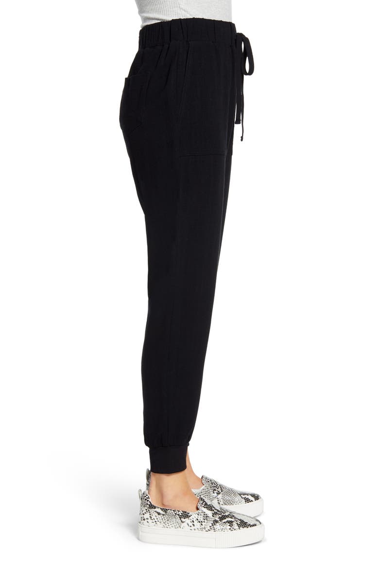 Gibson x International Women's Day Anna Joggers, Alternate, color, BLACK