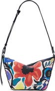 Desigual Floral Canvas Crossbody Bag