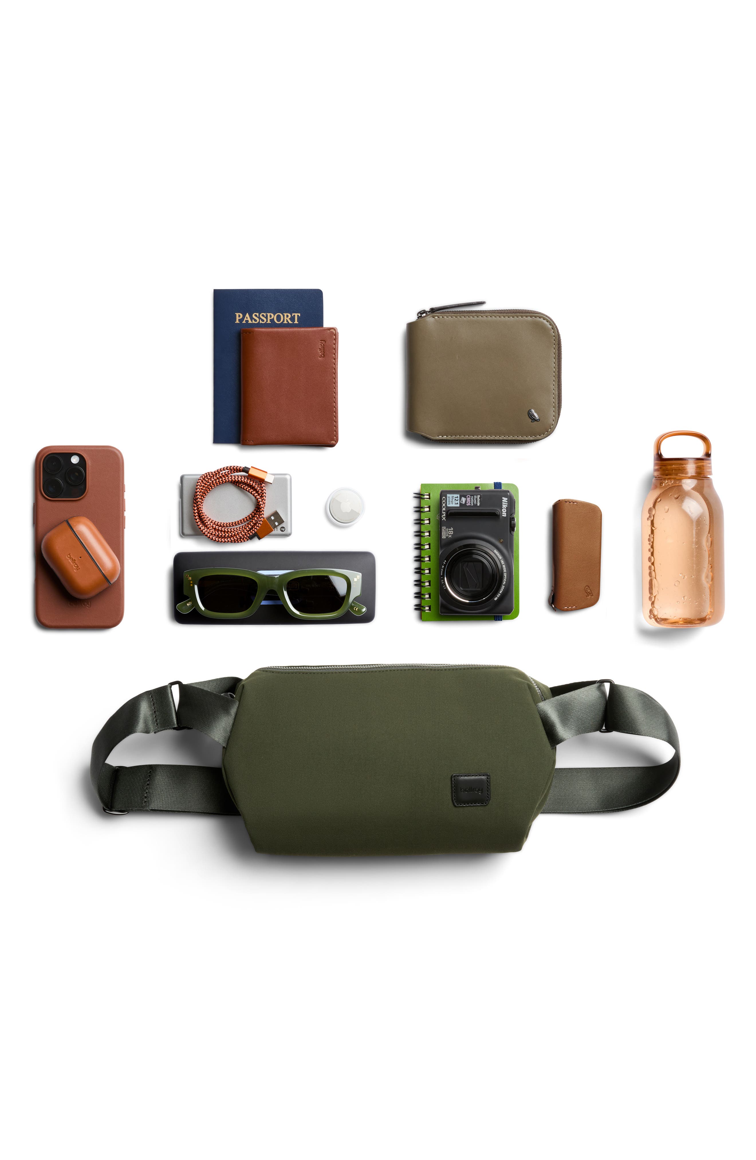 Classic 5-Liter Sling Bag, Alternate, color, OLIVE