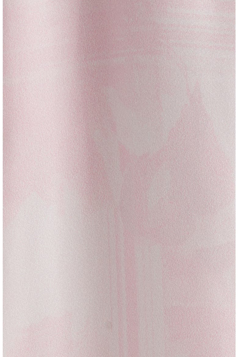 Prima Satin & Lace Column Gown, Alternate, color, PINK PICNIC