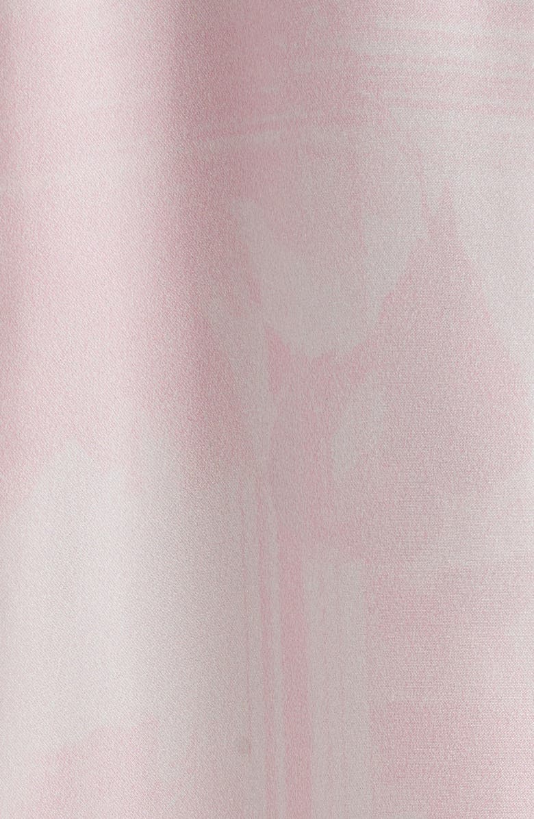 Collina Strada Prima Satin & Lace Column Gown, Alternate, color, Pink Picnic