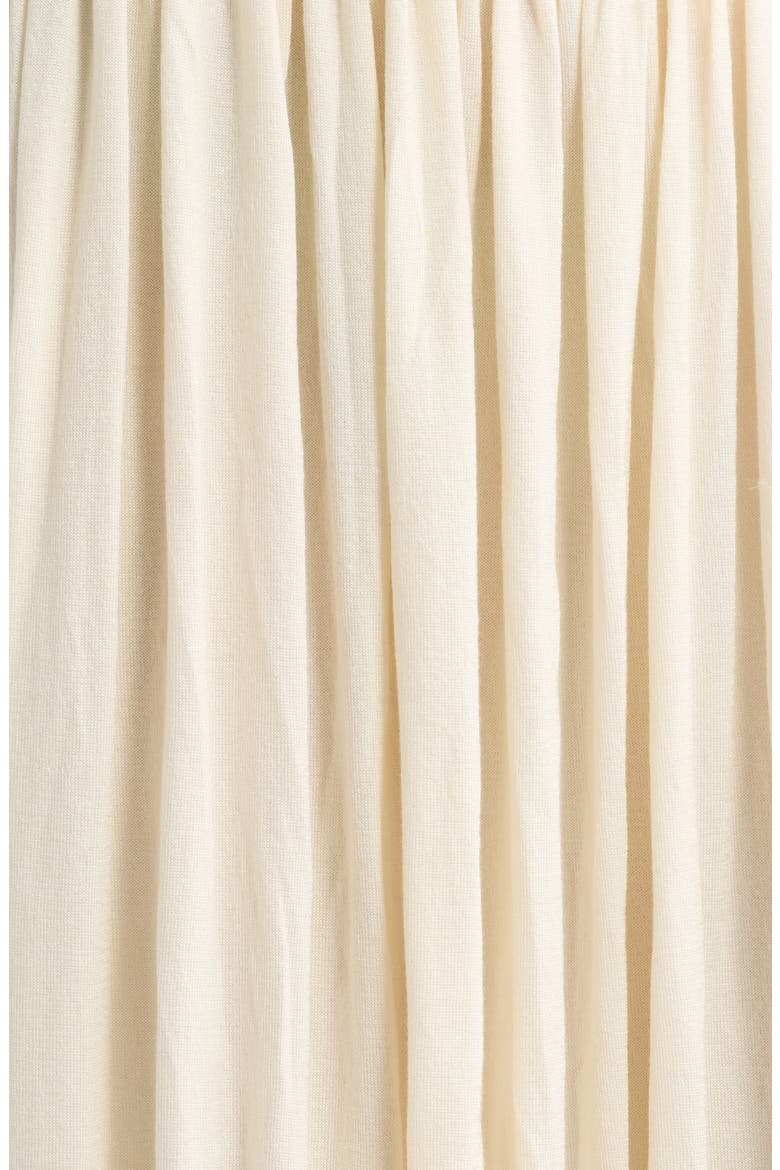 Semisheer Maxi Skirt, Alternate, color, CREAM
